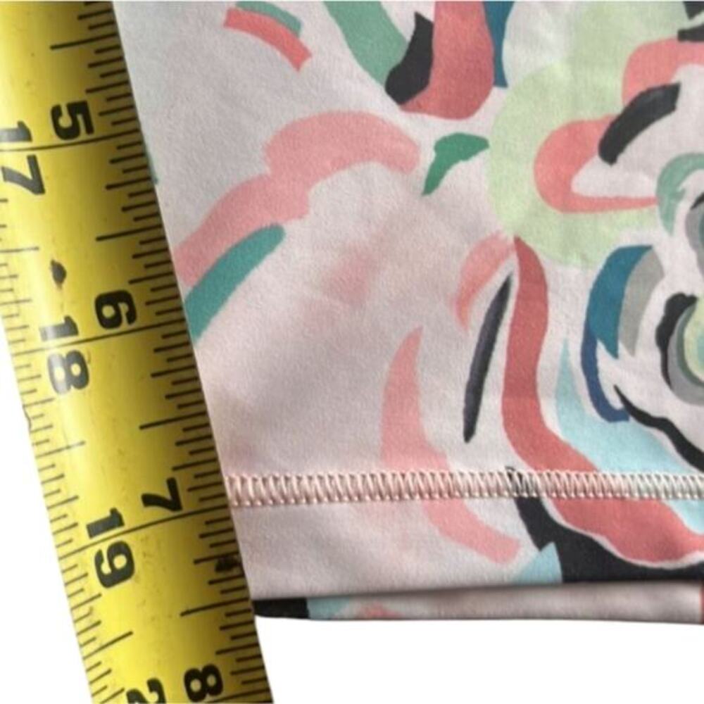 Athleta Women's Ultimate Stash II Capri color Elegance Floral Orchid Plus 3X New - Picture 13 of 16